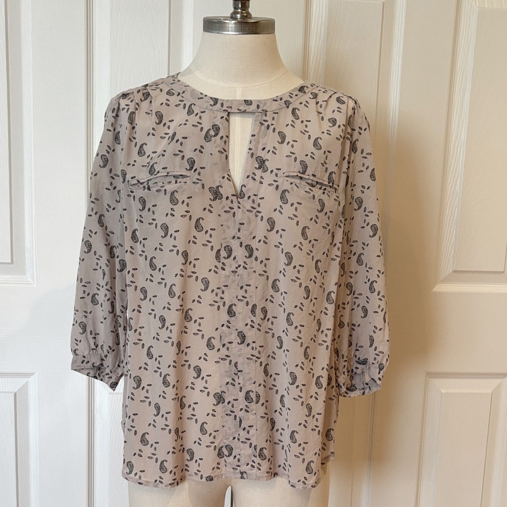 French Connection Paisley Blouse